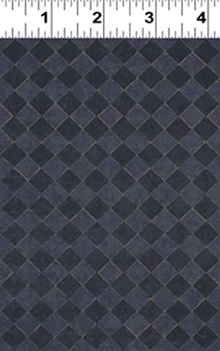 Clothworks Sunny Days Y3308 89 Dark Denim Basketweave