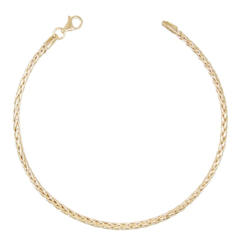 L'Atelier d'Azur Bracelet Or Jaune Maille Palmier - Femme