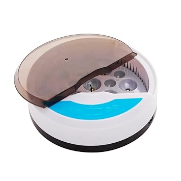 Digital Egg Incubator Auto Temperature Control LED Light for Observing Growth 9 Eggs Automatic Poultry er for Chickens Ducks Pigeon Quail (220V)