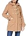 YUMI Camel Teddy Bear Duffle Coat Manteau Femme, 8