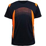 UV Sun Protection Sport T Shirts for Men Short Sleeve Athletic Tee Navy L