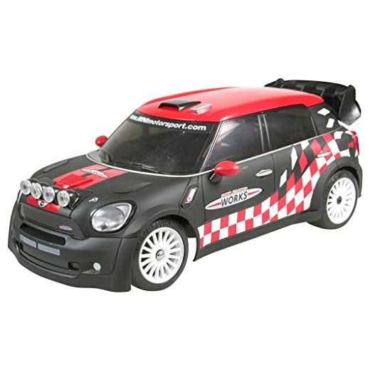 Nikko Coche Teledirigido Radio Control Mini Countryman WRC Escala 1:16