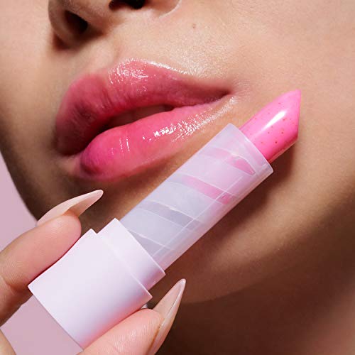 Glow Recipe Watermelon Glow Lip Pop - Exfoliating + Hydrating Lip Balm With Coconut Sugar + Watermelon Extract + Vitamin E + Macadamia Oil - 2-In-1 Hydrating Lip Balm - Cruelty-Free, Vegan (0.1Oz) #TOP2