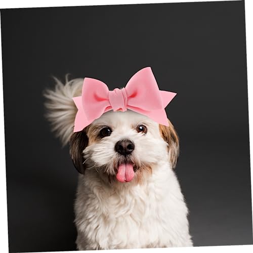 Abaodam Arcos De Cabelo Para Cães Fêmea Decorações De Cabelo De Animal De Estimação Chapéu De Laço D