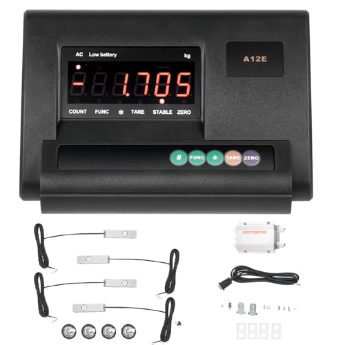 Kit Báscula Digital LED para Ganado con Indicador de Peso miniatura 1
