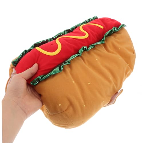 Disfraz para perros y gatos Hot Dog tamaño M miniatura 3