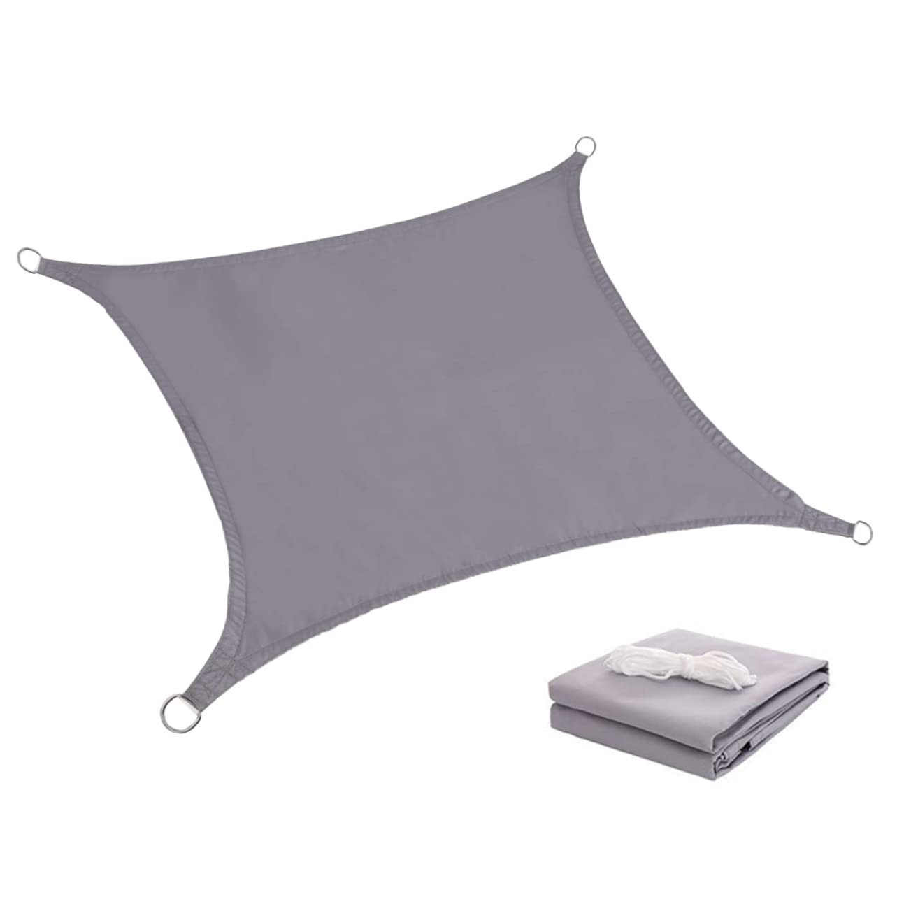 Voile d'ombrage quadrilatérale anti-UV pour supprimer la chaleur sur votre terrasse