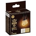 GE, Lightbulbs Led Vintage Style 60W Medium Base, 2 Count