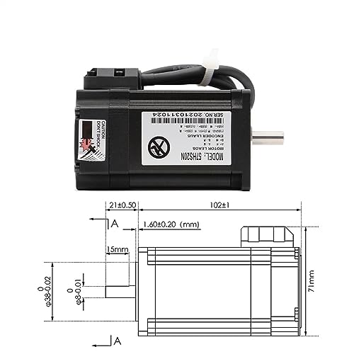 Moteur pas à pas Nema 23 boucle fermée servomoteur hybride 57HS20N imprimante 3D - 4