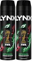 Lynx Men Africa Deodorant Body Spray for 48 hours of odour busting, high definition fragrance with a mandarin & sandalwood scent 200 ml (Pack of 2)