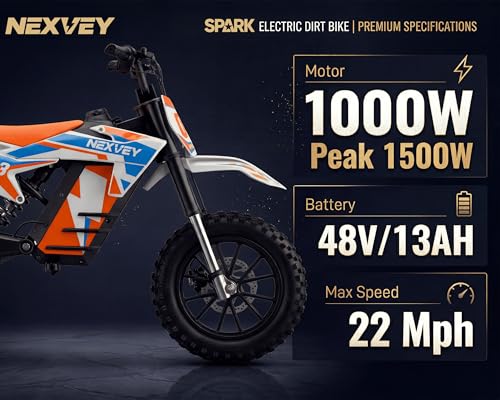 Nexvey SPARK03 Kids Electric Dirt Bike