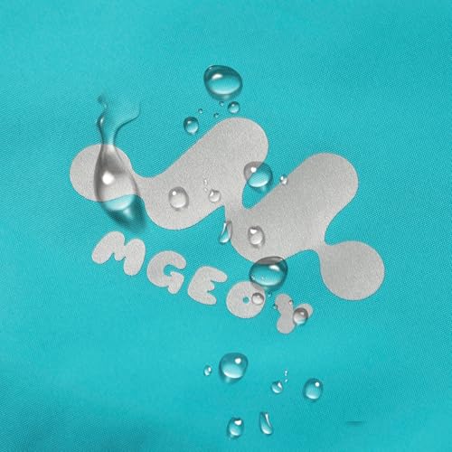 Image of MGEOY Boys Girls Rain Jacket Lightweight Waterproof Hooded Fleece Lined Raincoat Windbreakers for Kids