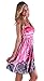 INGEAR Studded Empire Halter Dress (Medium, Pink)