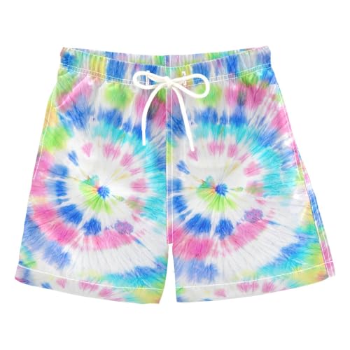 Boys Swim Trunks Tie Dye Color Toddler Swim Shorts Little Boys Bathing Suit Swimsuit Toddler Boy Swimwear 2T 202c1661