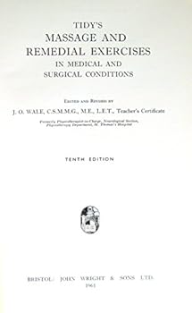 Hardcover TIDY'S MASSAGE AND REMEDIAL EXERCISES Book