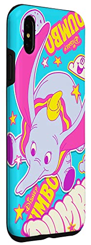 Coque Dumbo iPhone XS Max turquoise évite les rayures au quotidien