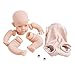 Zero pam Blank Reborn Kits Silikonform (Gliedmaßen + Kopf + Augen + Körper) 30cm Zoll Reborn Flo Elves Neugeborene Puppen Kit DIY Ihre speziellen wiedergeborenen Babys