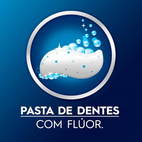 Oral B, Pasta de Dente, 100% da sua boca* cuidada contra os problemas bucais mais comuns. *áreas dos