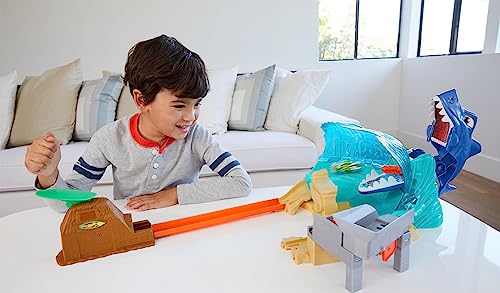Hot Wheels Mega Playset Sfida lo Squalo per