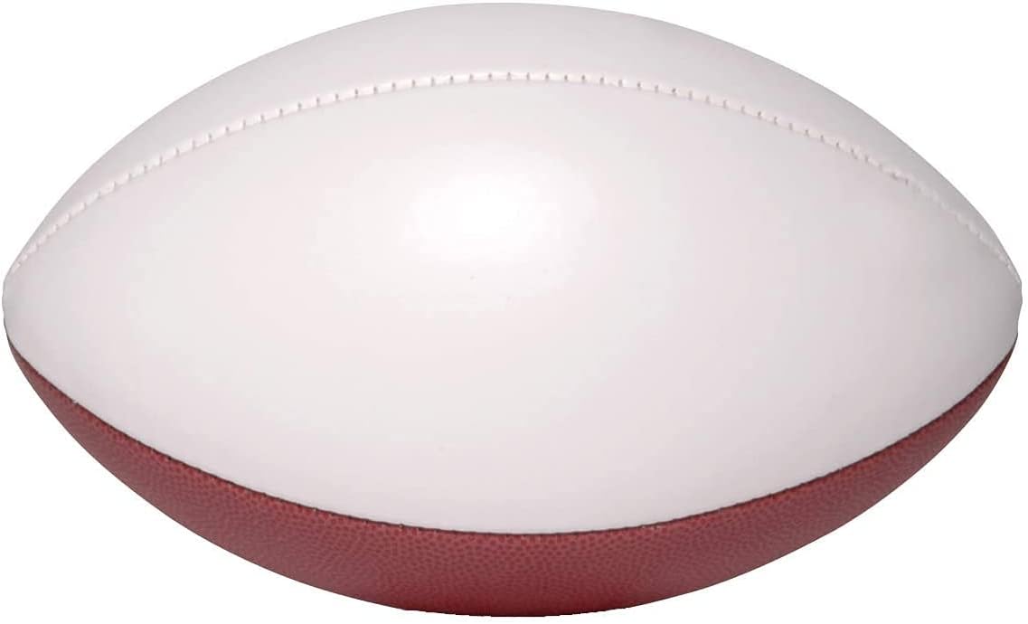 Autograph Football Full Size 12 inch Official Size 9 Football with Base : Sports & Outdoors