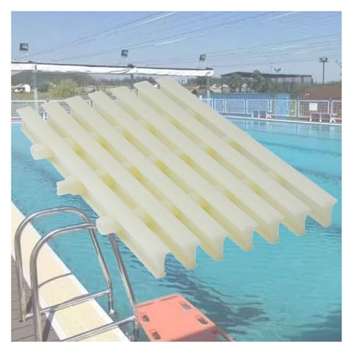 Grille de débordement pour piscine 20cm, caniveau drainage extérieur allée