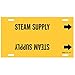 Brady 4131-G, 48089 Brady Strap-On Pipe Marker, (Pack of 15 pcs)
