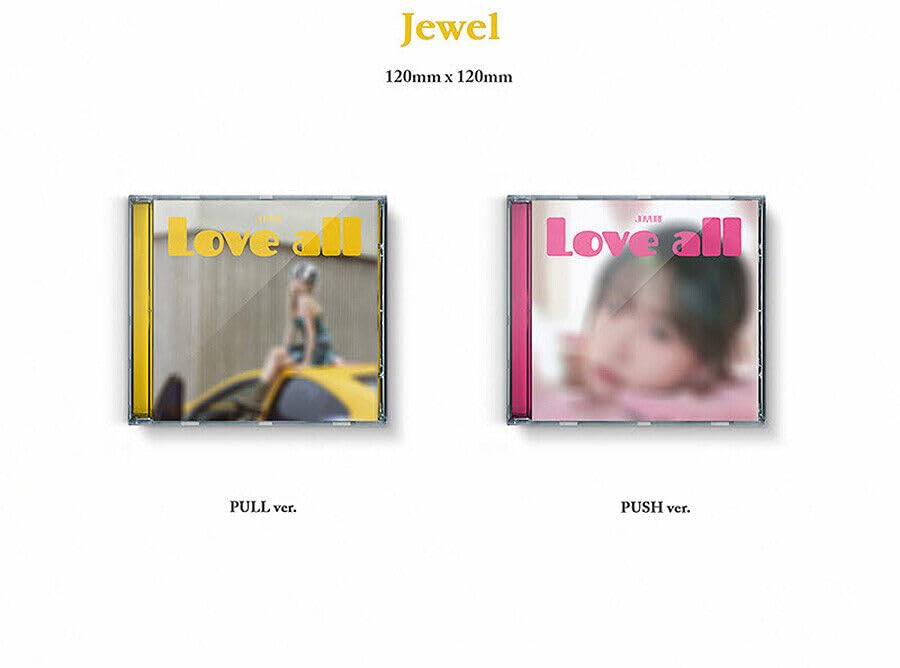 Miniatura 4 de (JEWEL Ver.) JO YURI LOVE ALL 2nd Mini Album ( PULL + PUSH - 2 Ver Set. ) K-POP SEALED