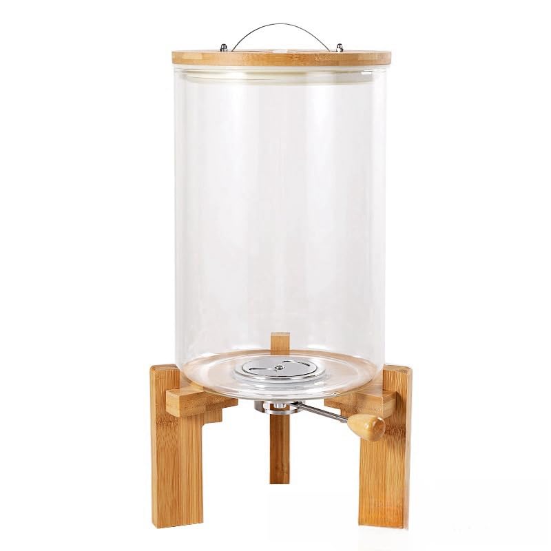 Amazon｜米びつ ライスディスペンサー 米入れ 計量カップ付貯蔵容器