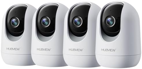 MUBVIEW Pet indoor camera with 2K PTZ monitoring and two-way audio