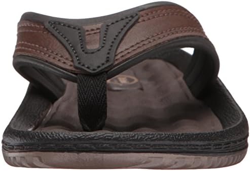 Dr. Scholl's Men's Donnar Flip Flop, Brown/Black, 8 M US | Image 1