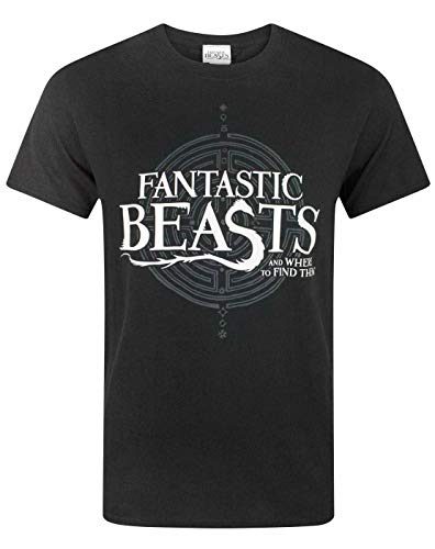 Fantastic Beasts and where to find them Logo Men's T-Shirt Black