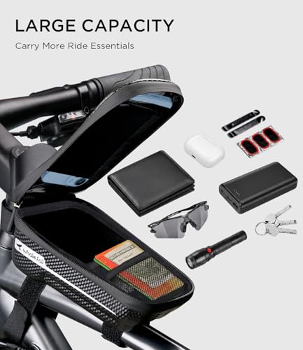 Whale Fall 3D EVA Hard Shell Bike Frame Bag