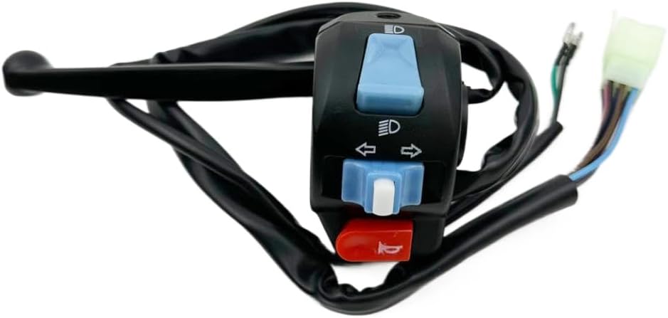 Motorcycle Handle Switch Control Set Left Right Side Compatible With BWS Moped ATV GY6 50 100 80 49cc 125cc 150cc(left side)