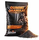 Blaze® Premium Gummigranulat 25 kg SBR EPDM ca. 50 L Volumen Füllmaterial für Boxsack Boxbirne Wandschlagkissen Makiwara Maisbirne Boxbirne Schlagbirne (1,20€ / kg)