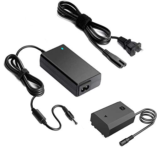 F1TP NP-FZ100 AC Power Supply Adapter Dummy Battery kit Replacement BC-QZ1 Battery Charger for Sony Alpha A1, A6600, A7 III, A7S III, A7R III, A7R IV, A9, A9 II, A7C, A9R, A9S Cameras