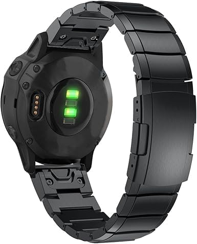 22mm Watch Bands Compatible with Garmin MARQ Aviator/MARQ Aviator Gen 2 Strap, Metal Stainless Steel Wristband Replacement Business Band for Garmin MARQ Series Women Men