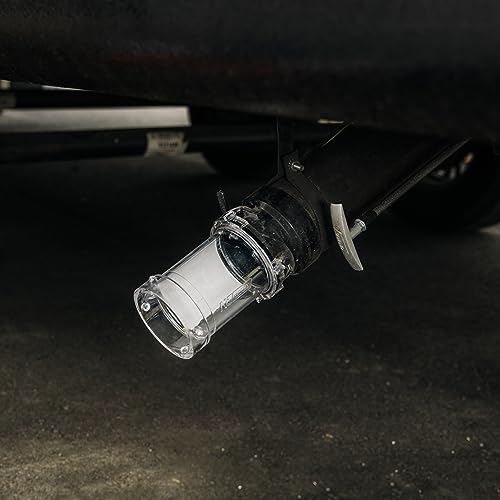 Camco Clear RV Sewage Hose Adapter - Extend Your Sewer Hose Outlet & See When the System is Fully Rinsed - Camper Sewer Hose Extender Measures 5 Inches (39572) by Camco - Image 2
