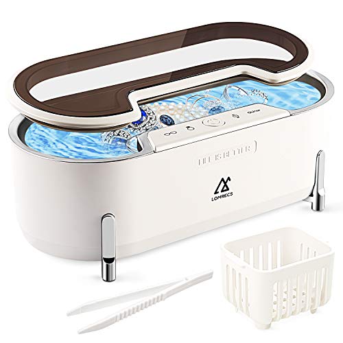 Professional Ultrasonic Cleaner Machine, Programmable 4 Deep Cleaning Modes for Eyeglasses, Jewelry, Watches