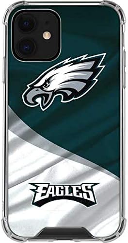 Skinit Clear Phone Case Compatible with iPhone 12 - Officially Licensed NFL Philadelphia Eagles Super Bowl LIX Champions Design