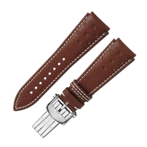 Bracelet de rechange en cuir de qualité supérieure 22 mm compatible Ocean Heritage Avenger