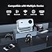 Netflix Officially 4K Smart Projector with WiFi and Bluetooth, AI Auto Focus 800 ANSI 1080P Native Portable Outdoor Indoor Home Video Projectors - White