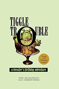 Paperback Tiggle Trouble: A Monster's Birthday Adventure Book