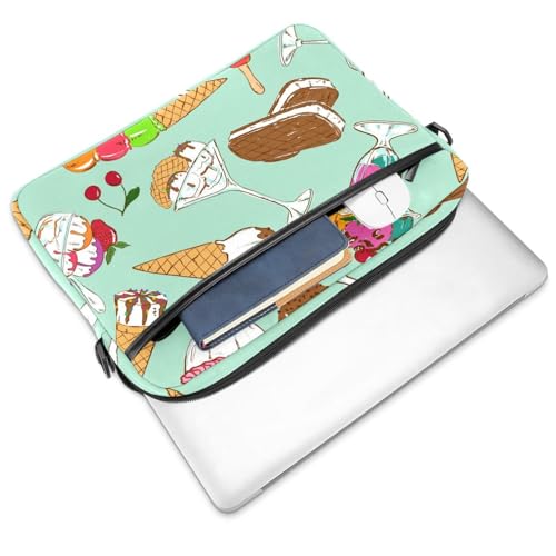 Maletín bandolera para portátil de 13 a 14.5 pulgadas en color crema 3