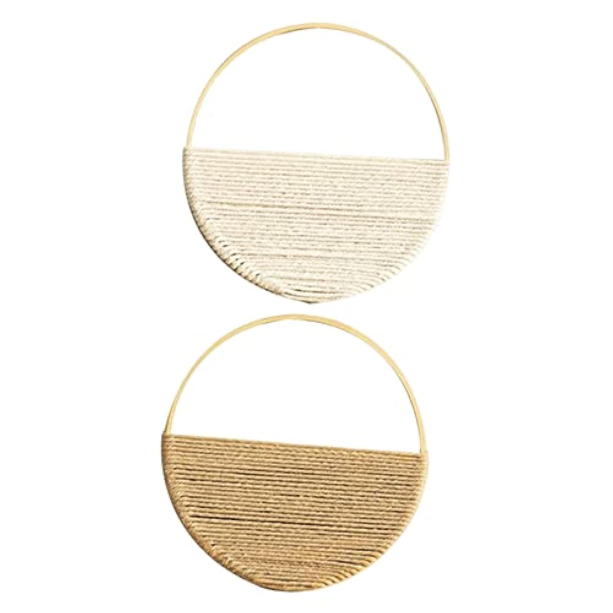 Bohemian Wall Decoration Pendant, Double Circle Decor