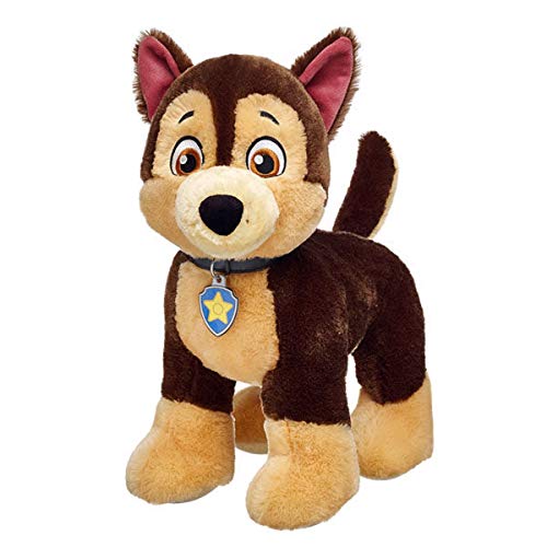 BABW Stuffed with Hugs and Good Wishes! Build a Bear Workshop Paw Patrol Chase Pup Dog 16" Plush Toy Nickelodeon