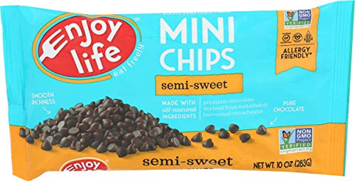 Enjoy Life - Baking Chocolate - Mini Chips - Semi-Sweet - Gluten Free - 10 oz - case of 12