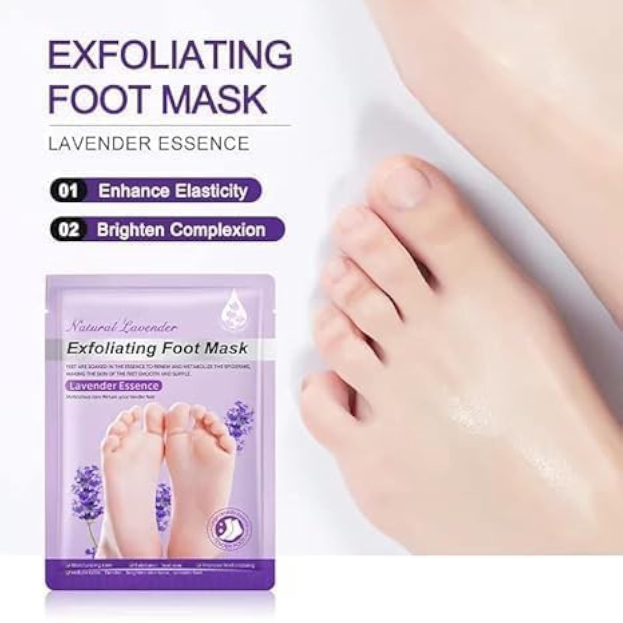 Nirviklpe Exfoliating Foot Mask for Soft and Smooth Feet