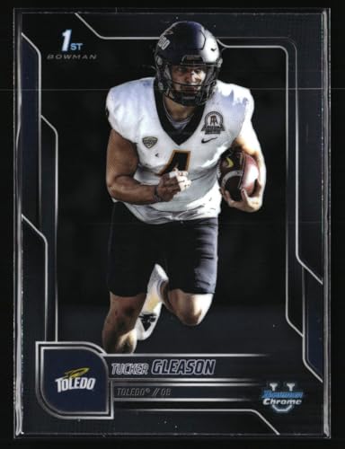 2025 Bowman U Chrome #9 Tucker Gleason Toledo Rockets Football Trading Card