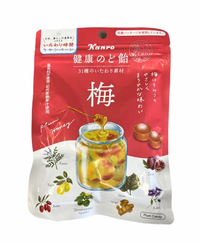 カンロ　 健康梅のど飴　90g