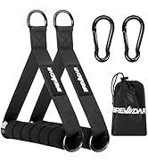 BREWIDAR Exercise Handles, Gym Handles for Cable, Chest Fly, Resistance Bands, Pull up, Home Gym ...